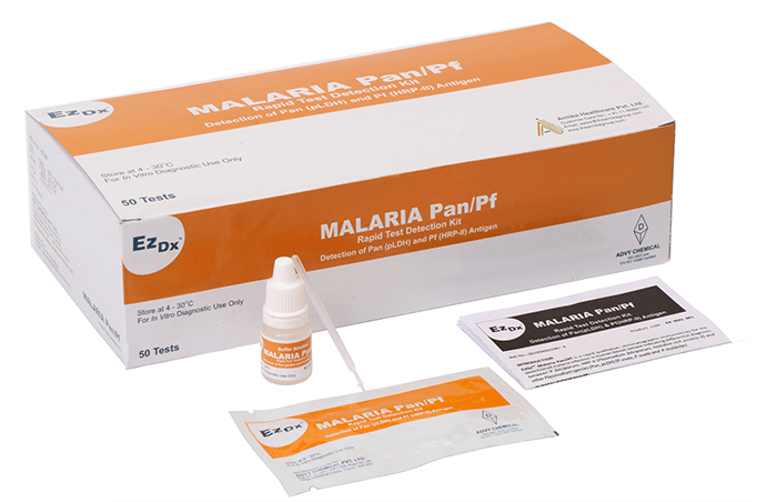 BestProduct EzDx Malaria Pan or pf Rapid Test Detection kit